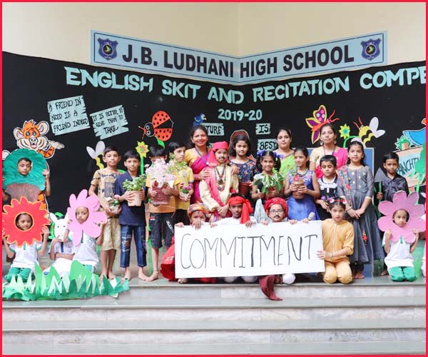 ENGLISH SKIT COMPETITION -BLUE HOUSE